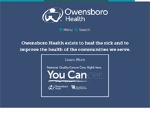 Tablet Screenshot of owensborohealth.org